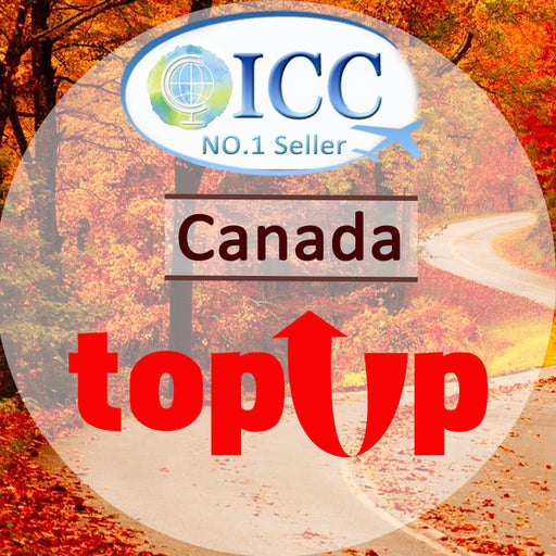 ICC-Top Up- Canada 7- 30 Days Unlimited Data